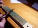 Watch 'Sharpening a convex knife - dull to shaving sharp'