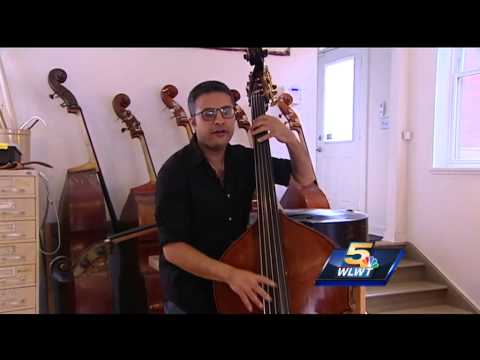 Local bass maker creates unique instrument for international virtuoso