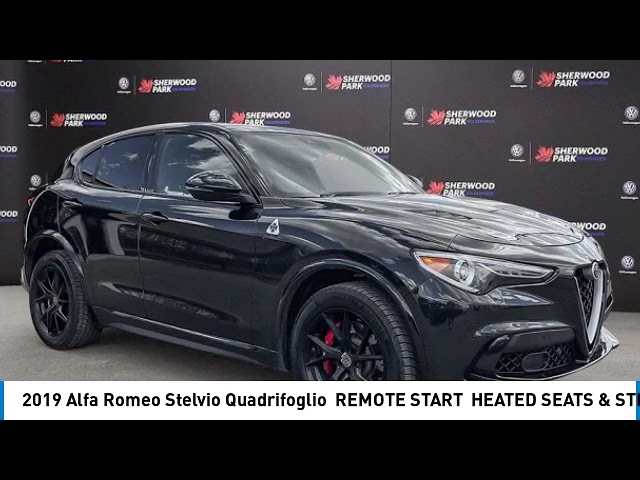 2019 Alfa Romeo Stelvio Quadrifoglio | REMOTE START  in Cars & Trucks in Strathcona County