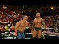 WWE BEST MOMENT!-2 RKOs+STF+SPEAR+2 Champions Celeberating!!!-must watch!-HD