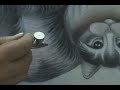 Can Yucel Airbrushing - Adding hair details to a cat 2 Can Yucel Airbrushing - Adding hair details to a cat 2