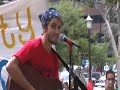 Ryan Harvey plays at IMF world Bank Protest