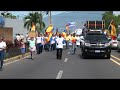 Aliados por la Democracia marcharon hasta la Asamblea Legislativa