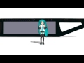 TEST ちびミク on MMD [ 箱入り娘 Feat. 初音ミク ] Ver. YouTube