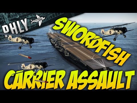 Thunder - War Thunder- SwordFISH Carrier Assualt WITH BARON! War Thunder Gameplay War Thunder has some of the best fun in the lowest tiers! BARONS CHANNEL! https://www.youtube.com/user/BaronVonGamez...