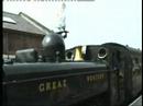 5764 GWR Approching & Departing Bewdley SVR 10/05/08