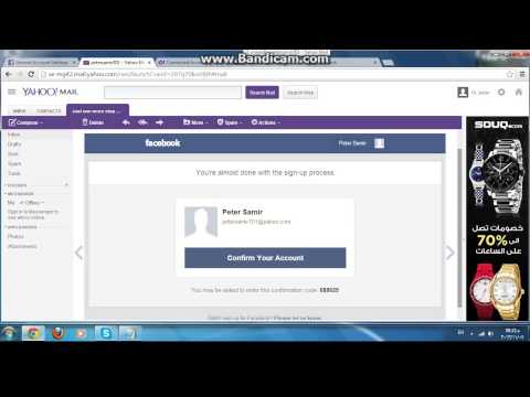 how to login facebook from yahoo