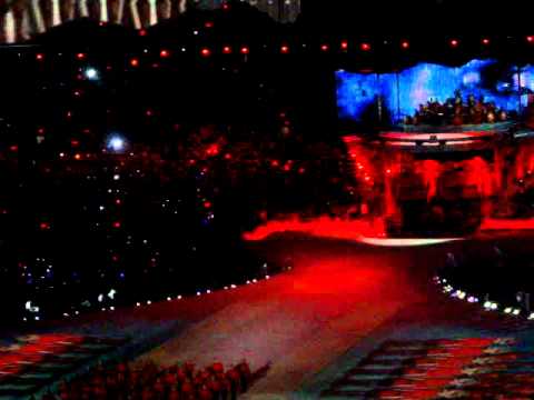 Michael Buble peformed at the Closing Ceremony in 2010 Vancouver Olympics