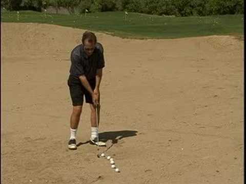 Golf Sand Game Tips : Sand Golf: Pitching Wedge Full Swing