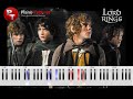 Lord Of The Rings - Concerning Hobbits Piano Tutorial www.piano-tuts.net Here's a very popular song that was requested long ago. If you're a fan of the LOTR trilogy then this is a must learn for you.