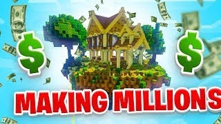 MAKING MILLIONS! - Minecraft SKYBLOCK #6