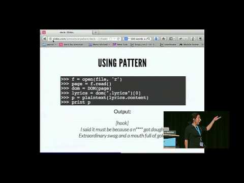 Julie Lavoie: Analyzing Rap Lyrics with Python - PyCon 2014