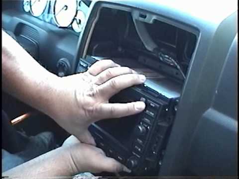 How to Remove Radio / CD Changer / Navigation from 2005 Chrysler 300 for Repair