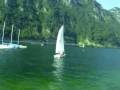Sailing Lake Traunsee