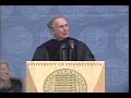 2008 Penn Commencement - Michael Bloomberg - 1 of 2