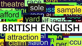 3000+ Common English Words with British Pronunciat