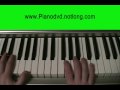 How to play It Ends Tonight by The AAR on piano part 1 of 3