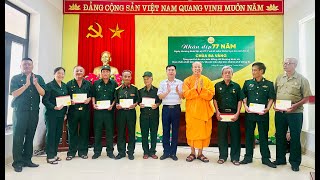 Trao 80 suất quà tri ân các thương binh, nạn nhân chất độc da cam/dioxin tiêu biểu