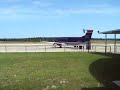 Beechcraft 1900D engine start and dep at ELD