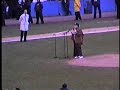 Bob Hope at Cleveland Municipal Stadium. 10/3/1993