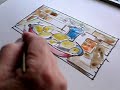 Prova di pittura -  Acquarello