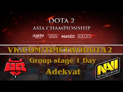 HR vs Na'Vi (Ru) | Dota2 Asian Championship 2015: Group Stage (29.01.2015)