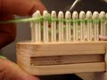 Working on Wonder Sock Loom
