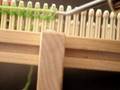 Working on Wonder Sock Loom