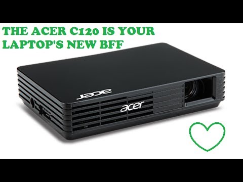 how to connect a n acer laptop to a projector