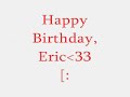 MMV: Eric\
