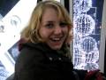We are on a Ferris wheel, in Paris, looking at the city