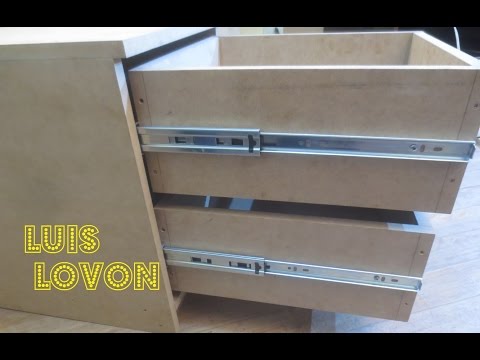 Correderas telescopicas para cajones Correderas telescopicas para cajones