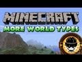 Minecraft Mod - More World Types (Skylands, Caves, Melontopia!)