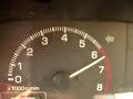 Daihatsu Charade GTti revving hard