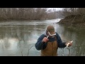 Winter Suckers on Redworm Rig - Suckers for Cutbait Part 3