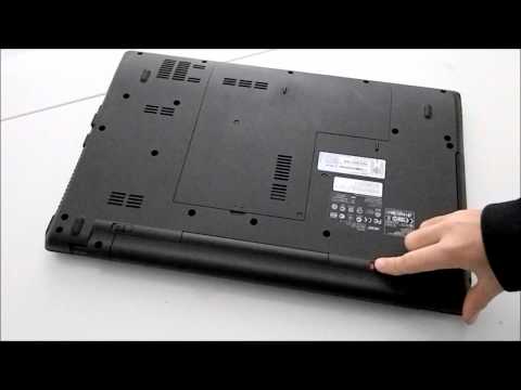 how to remove battery from acer aspire e