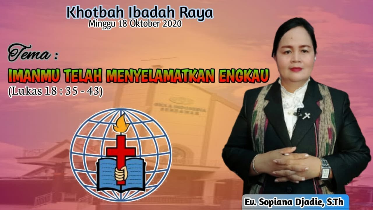 IMANMU TELAH MENYELAMATKAN ENGKAU