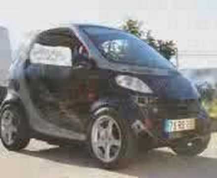 smart mit Hayabusamotor - So macht man aus einem langweiligen Smart eine Rakete! Alter Motor raus Hayabusamotor rein und ab geht die Post. Ein paar andere Details...