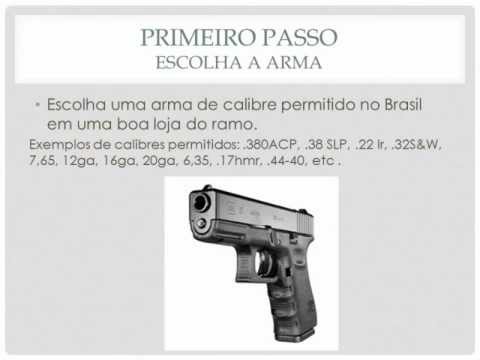 Como um cidadão comum pode adquirir uma arma para defesa ?