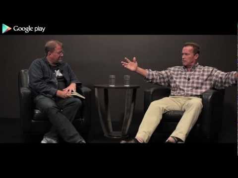 Schwarzenegger - Arnold visited Google's Venice office recently to chat about his book, and proved just as funny in person as he was in Twins. Definitely watch to hear him ex...