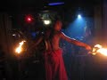 fiesta MALA MUJER en jaleo 23 abril... espectaculo de fuego