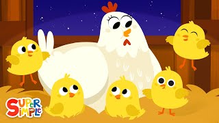 Five Little Chicks  Lullaby for Kids  Super Simple