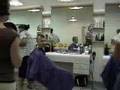 Ben Getting a Mohawk