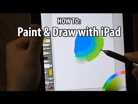 how to paint on i pad