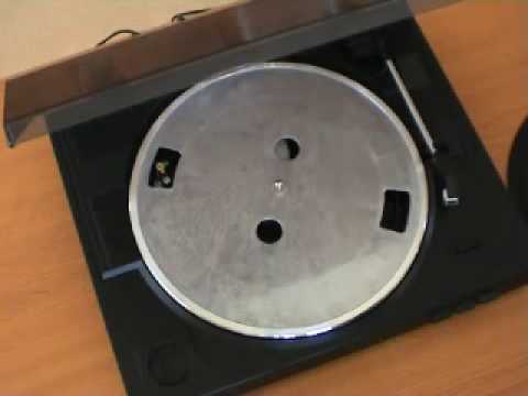 how to install belt on sony ps-lx300usb