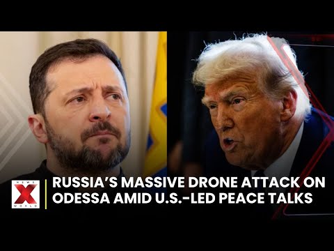Interview on News X World: Russia’s Massive Drone Attack on Odessa Amid
