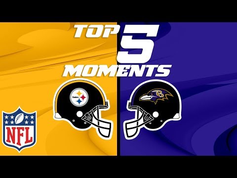 Video: Steelers vs. Ravens: Top 5 Moments from the AFC North Rivalry | NFL Highlights
