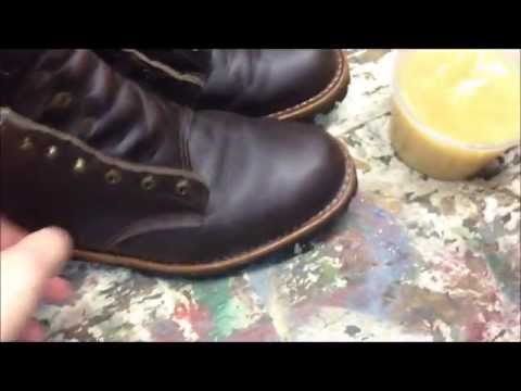 how to treat leather boots