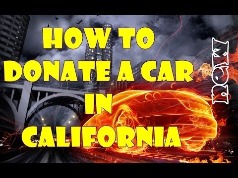 how to donate a vehicle