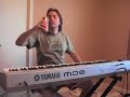 jamming again on my yamaha mo8, playing a loosely-tipitina-inspired new orleans style piano semi-improvised piece.